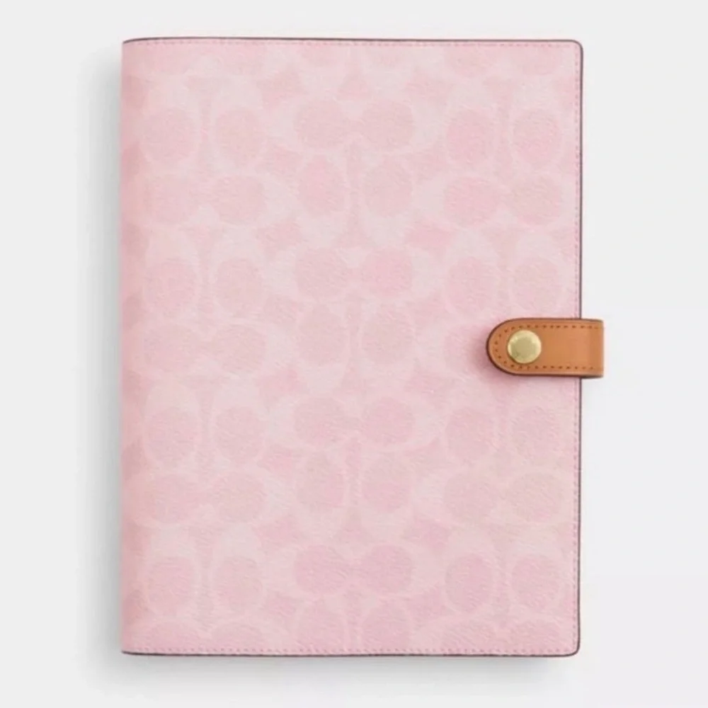 Coach Pink Notebook
